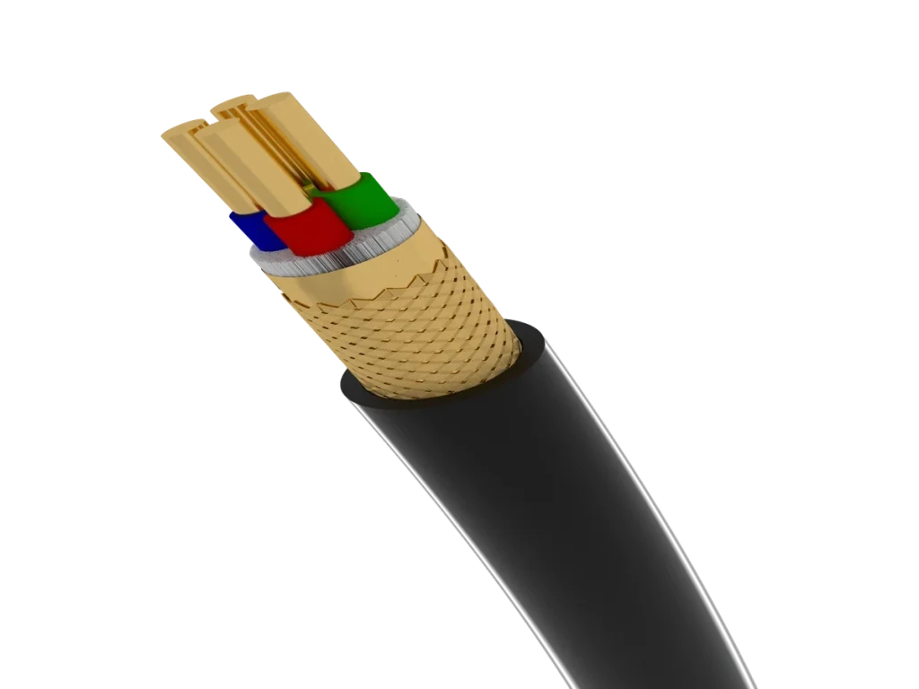 KVVP 4-Core Shielded Cable
