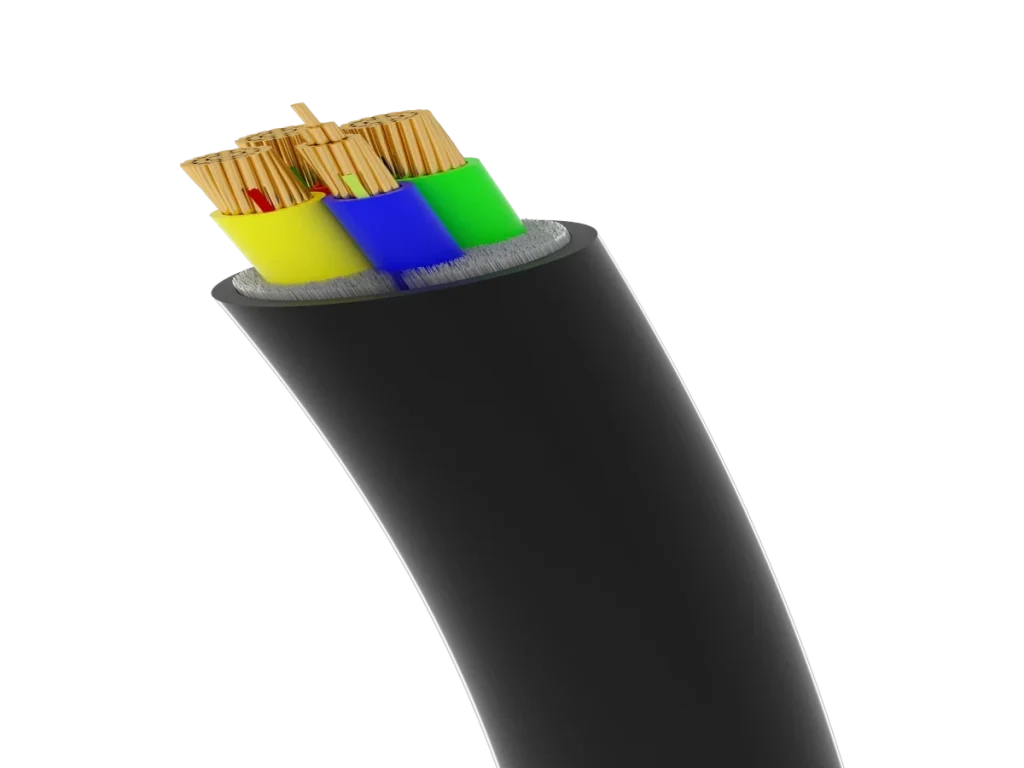 VV 3+1-Core PVC Power Cable