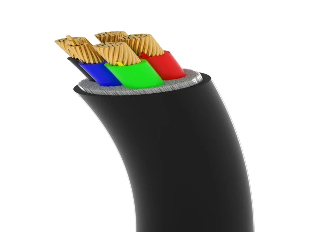 VV 4+1-Core PVC Power Cable