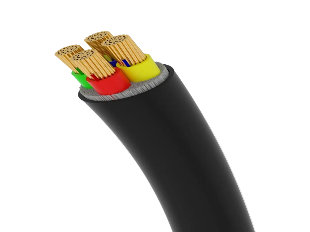 VV 4-Core PVC Power Cable