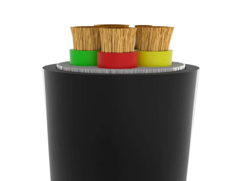 VVR 4+1-Core Flexible Power Cable