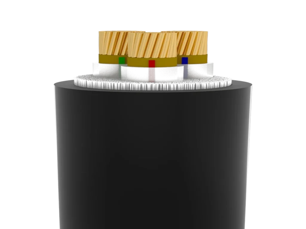WDZN-YJY 3-Core LSZH Fire-resistant Cable