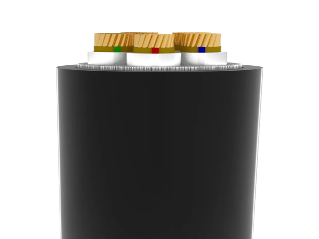 WDZN-YJY 5-Core LSZH Fire-resistant Cable