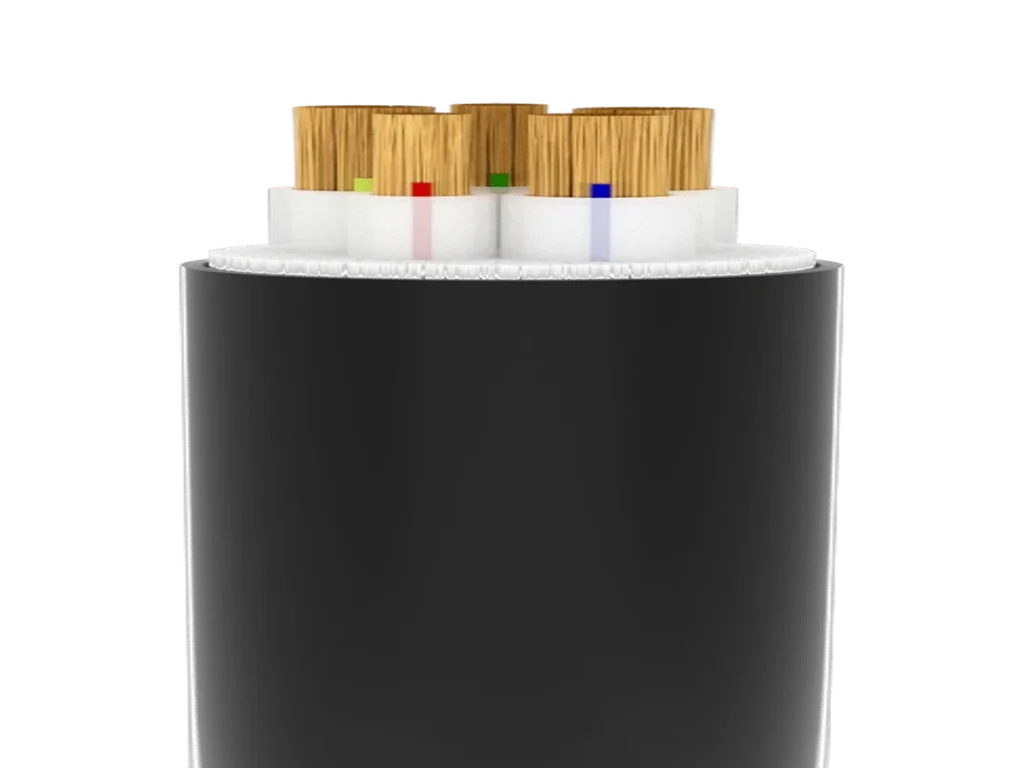 YJVR 3+2-Core Flexible Power Cable