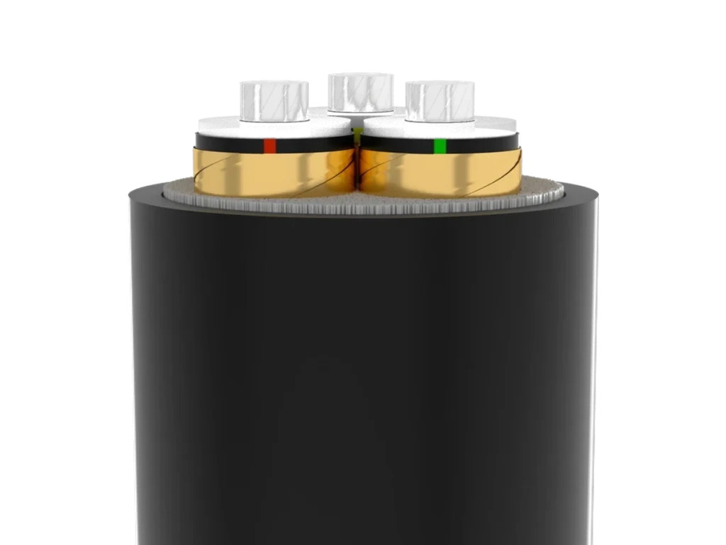 YJLV 26–35 kV Group 3-Core Medium Voltage XLPE Cable