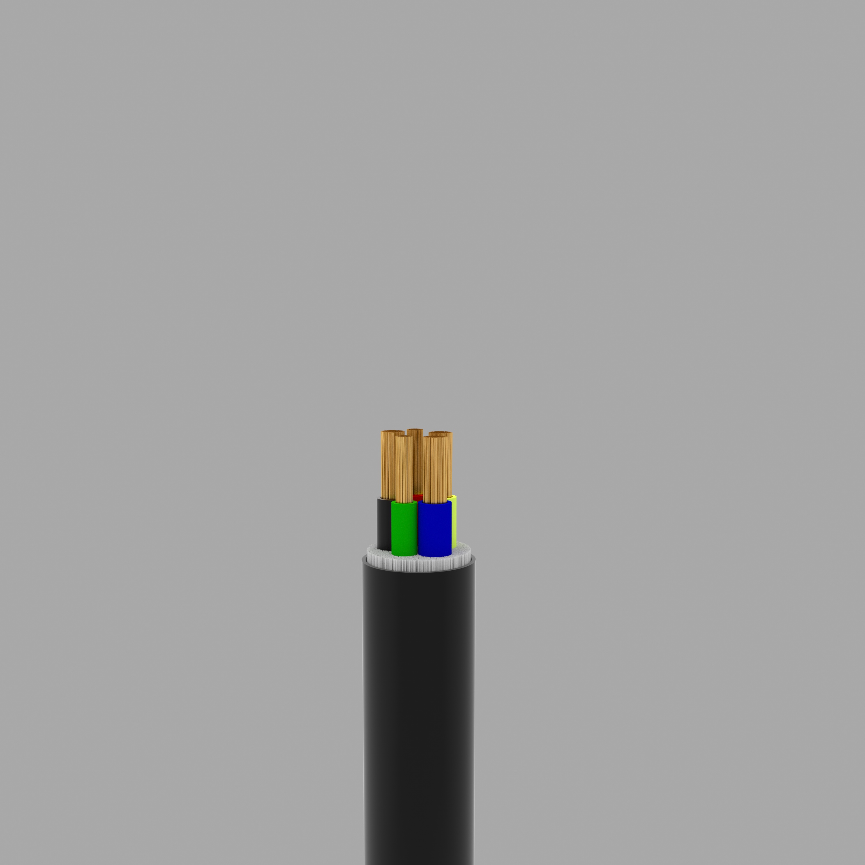 VVR 3+2-Core Flexible Power Cable