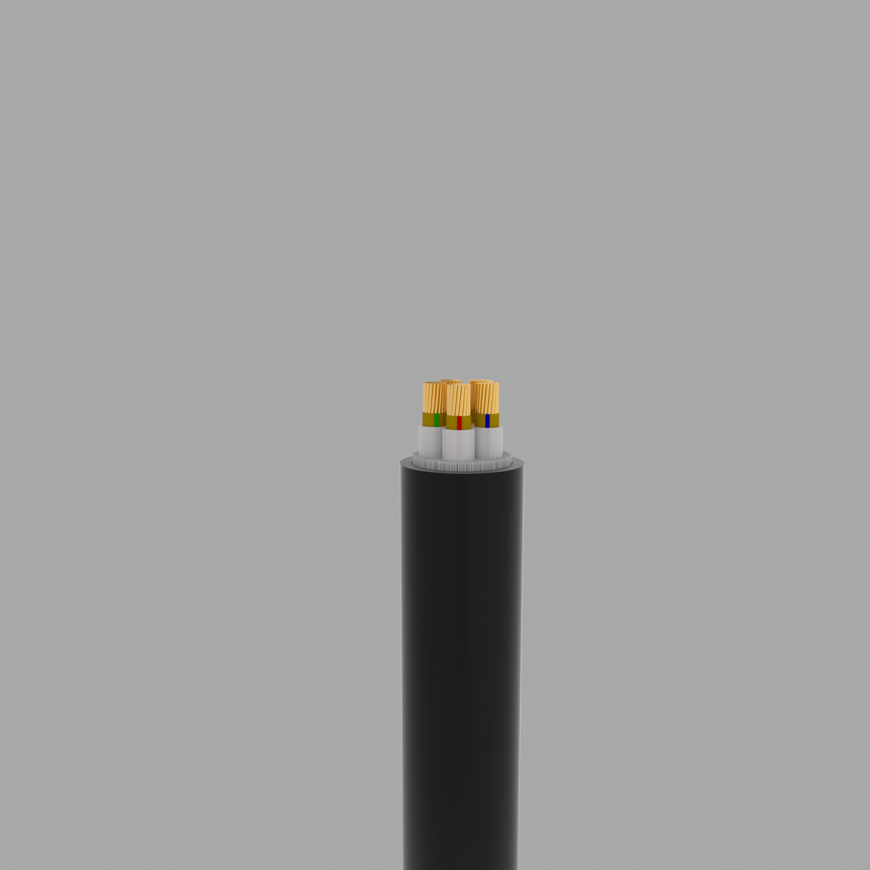 WDZN-YJY 5-Core LSZH Fire-resistant Cable