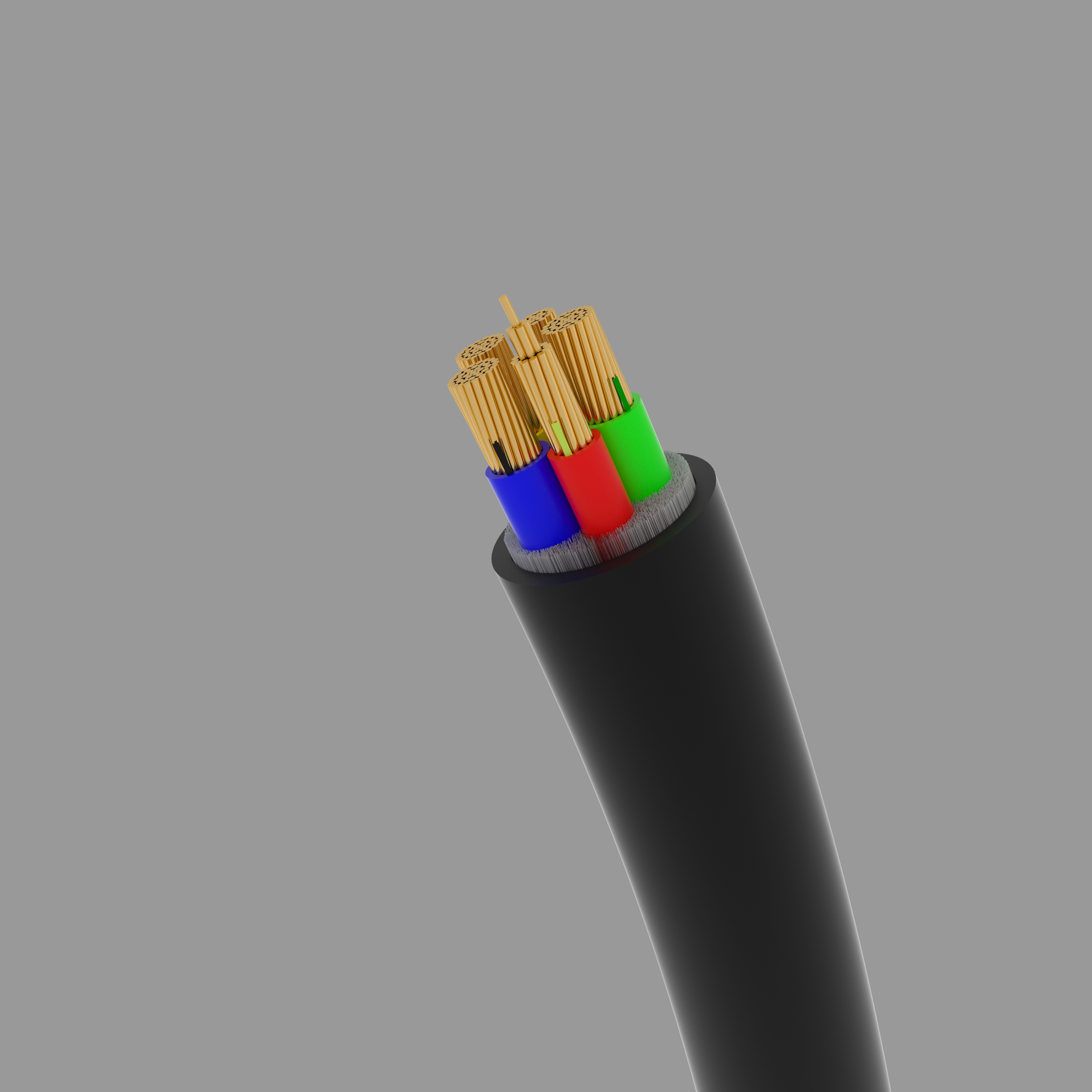 VV 3+2-Core PVC Power Cable
