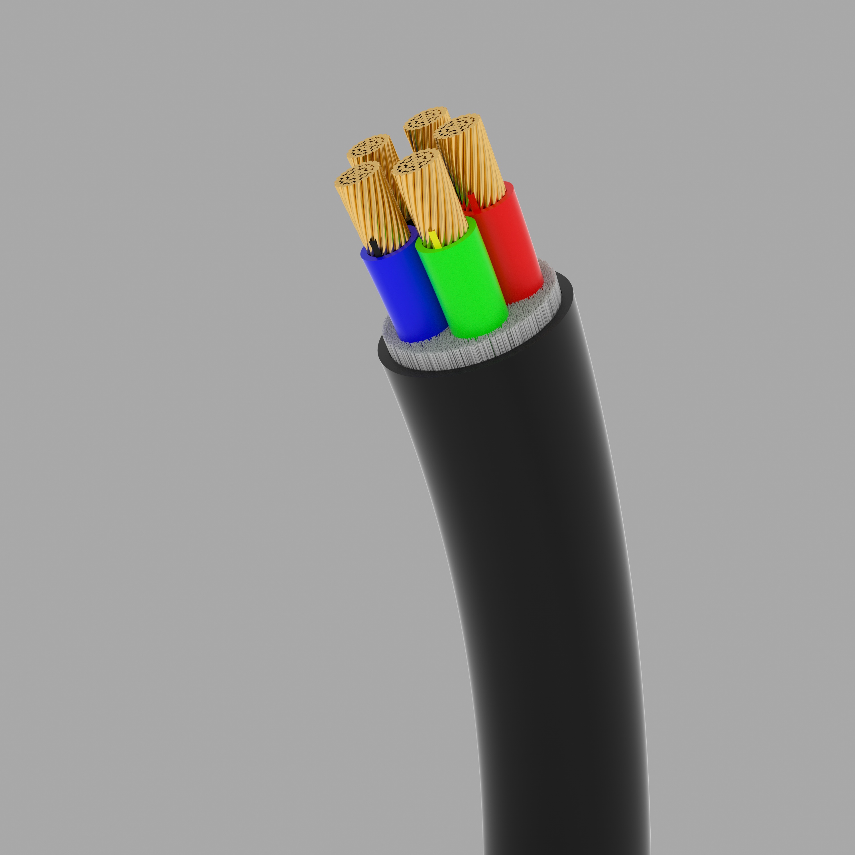 VV 5-Core PVC Power Cable