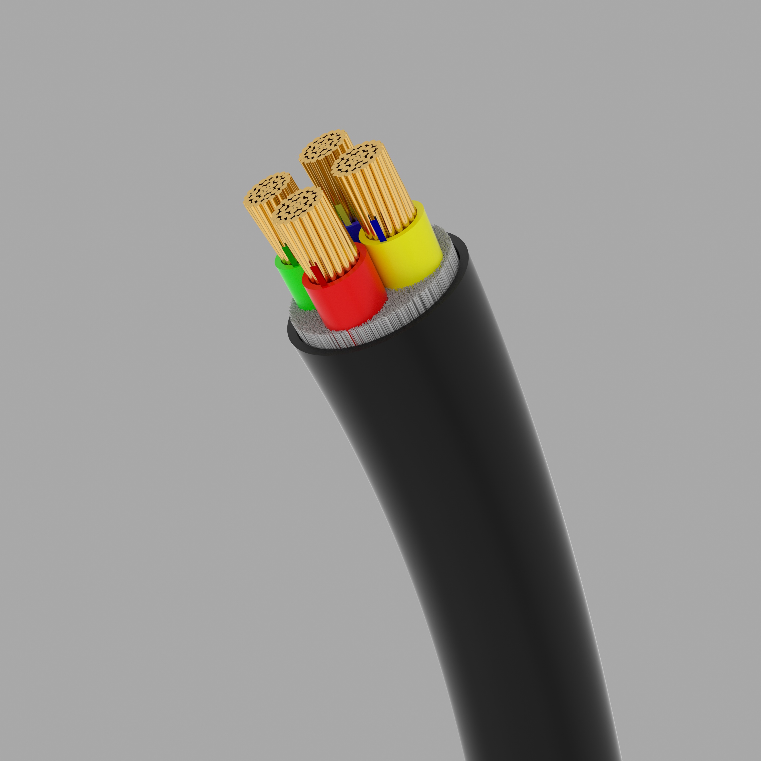 VV 4-Core PVC Power Cable
