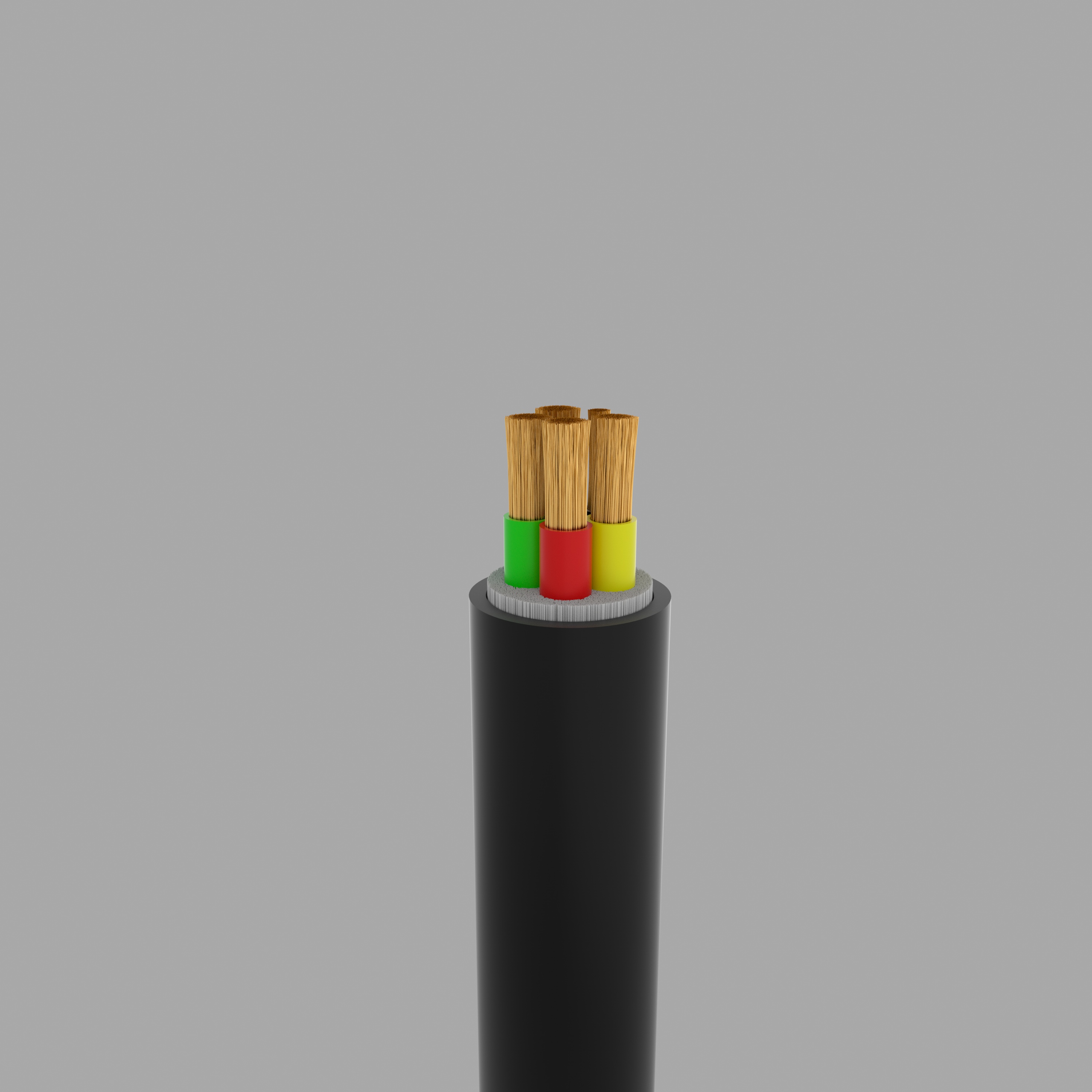 VVR 4+1-Core Flexible Power Cable