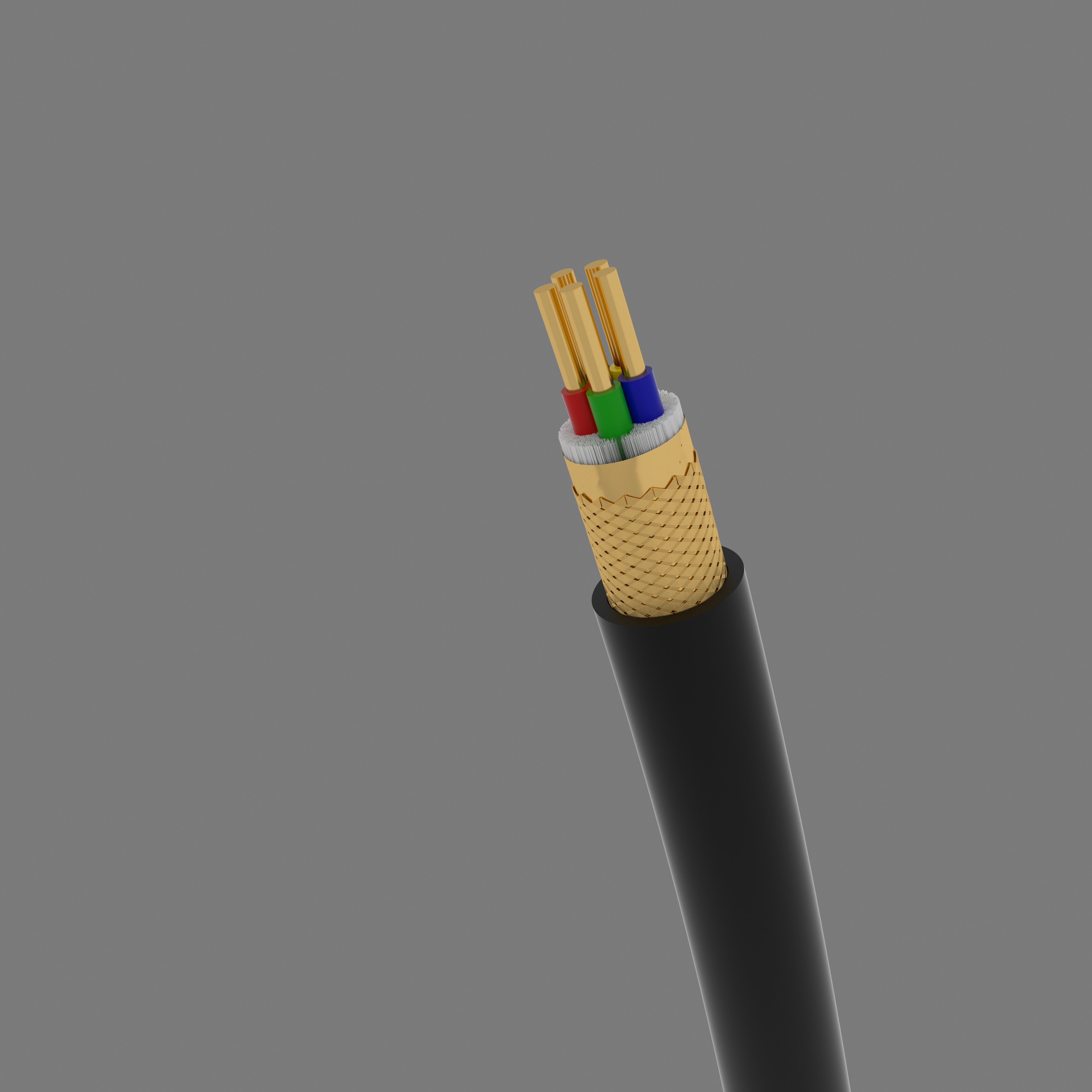 KVVP 5-Core Shielded Cable