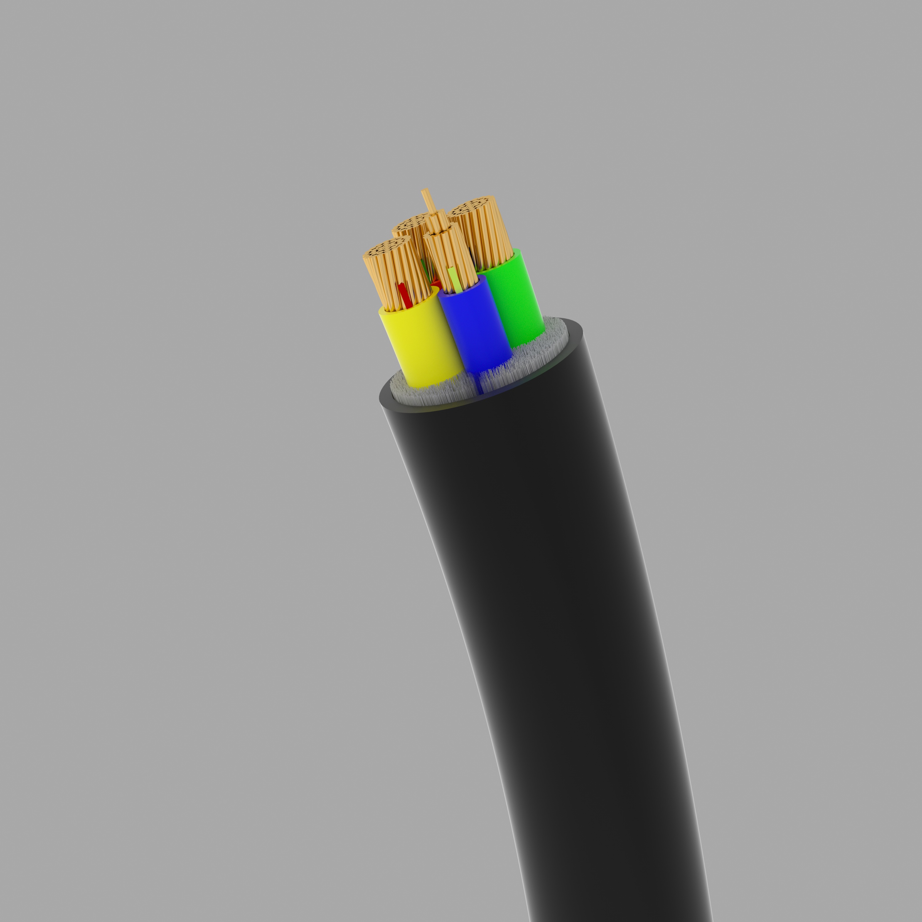 VV 3+1-Core PVC Power Cable