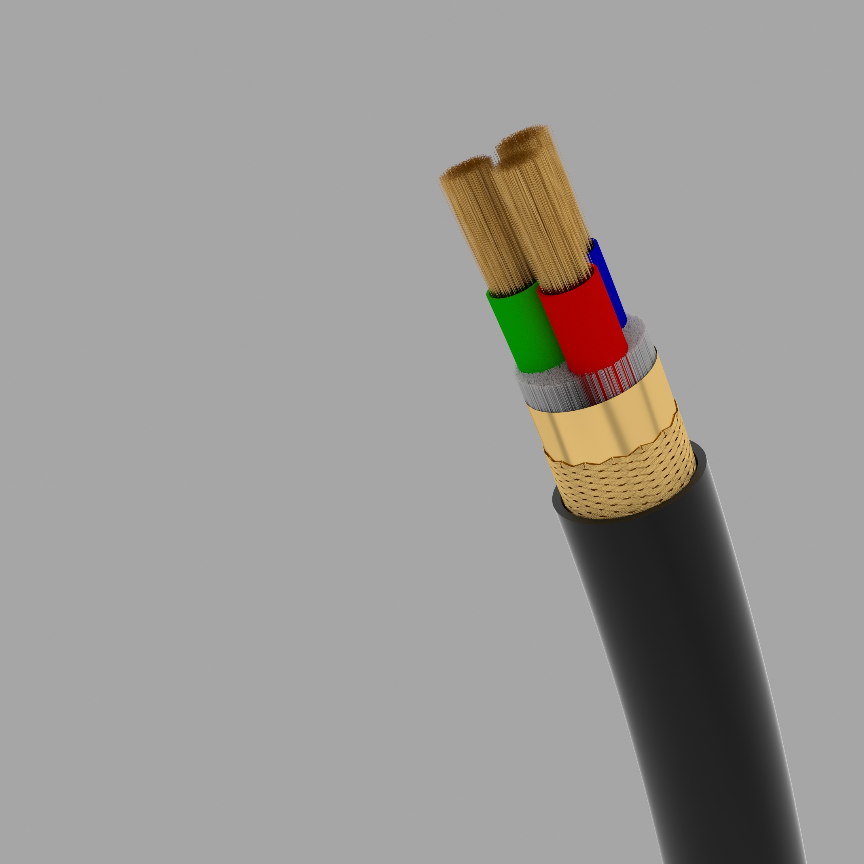 RVVP 3-Core Shielded Cable