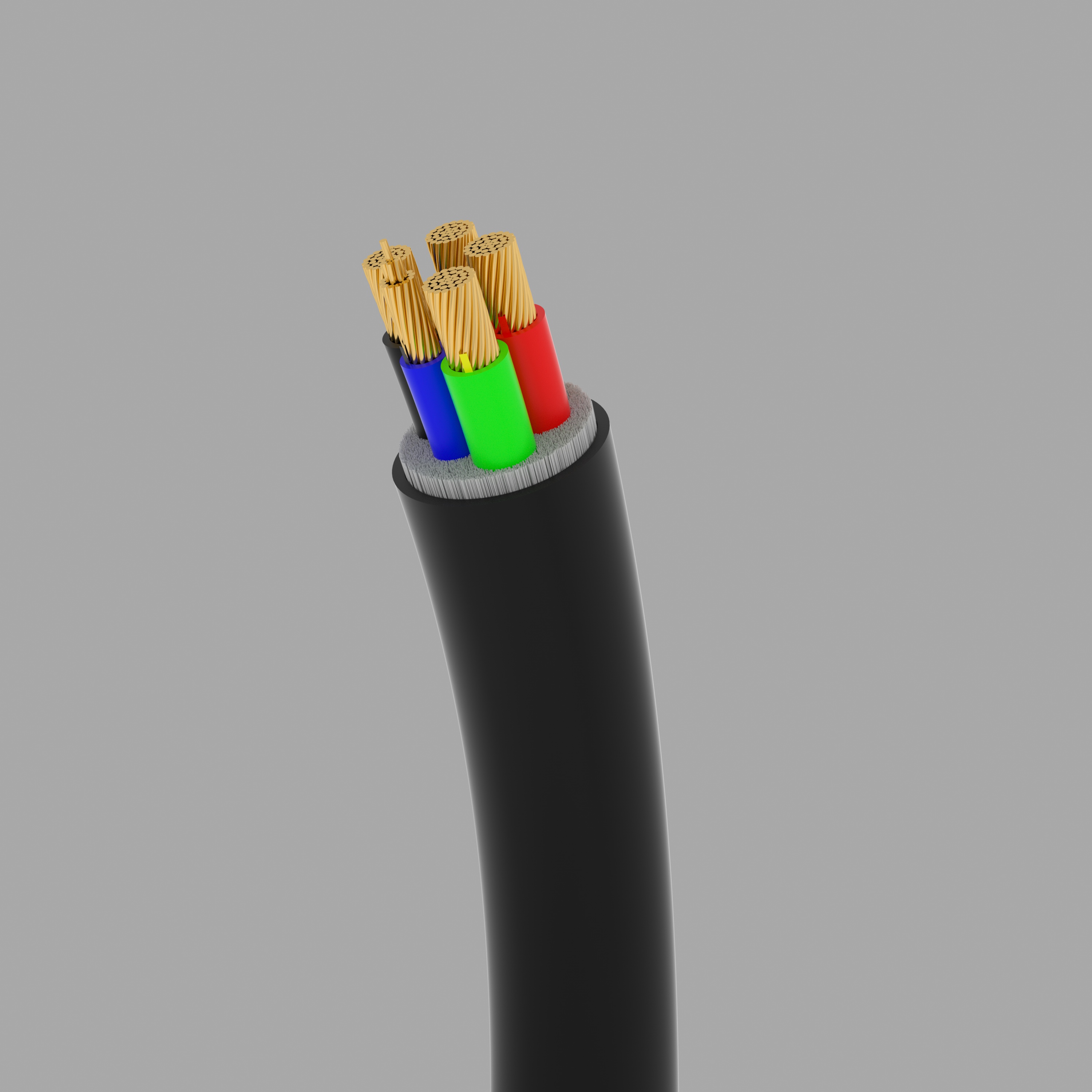 VV 4+1-Core PVC Power Cable
