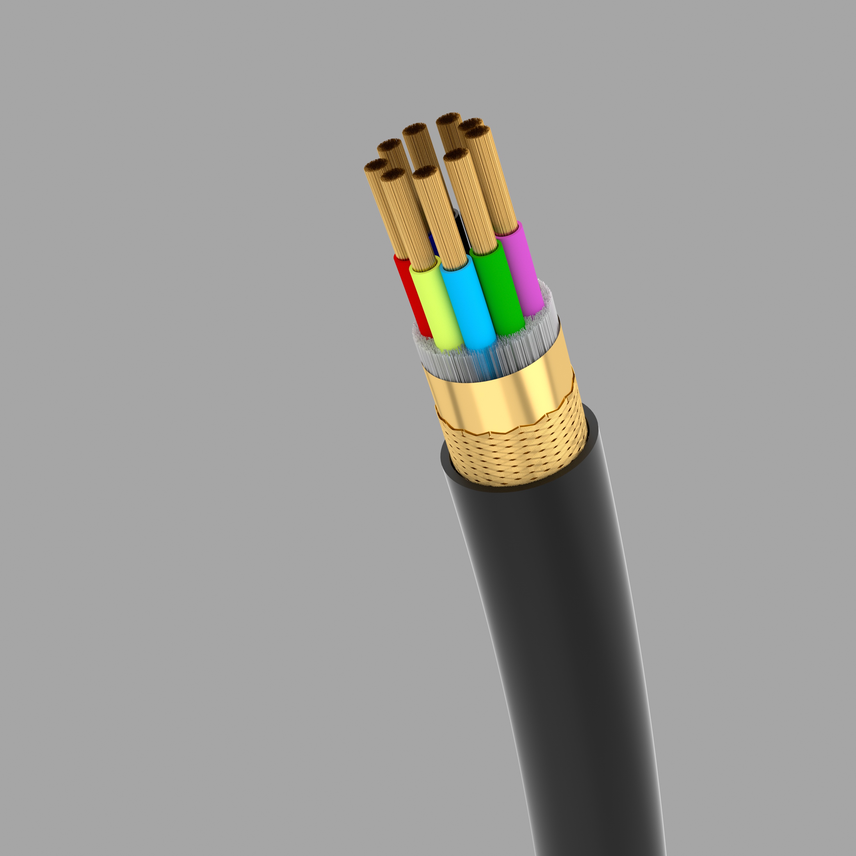 RVVP 9-Core Shielded Cable