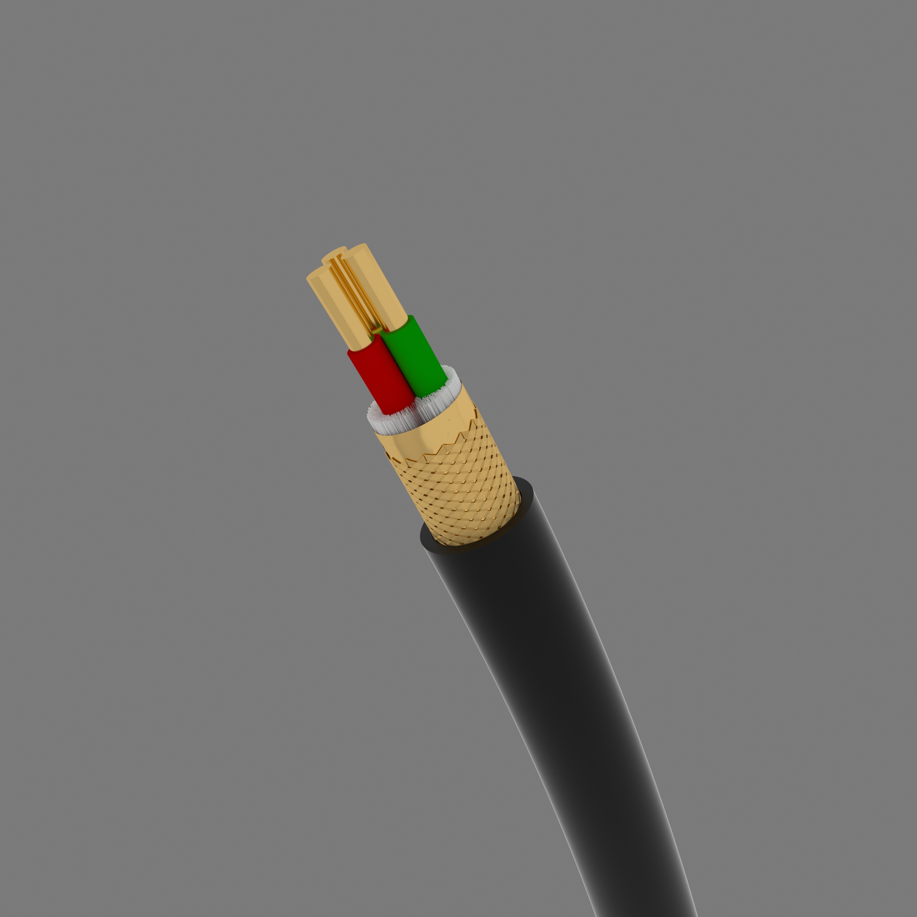 KVVP 3-Core Shielded Cable